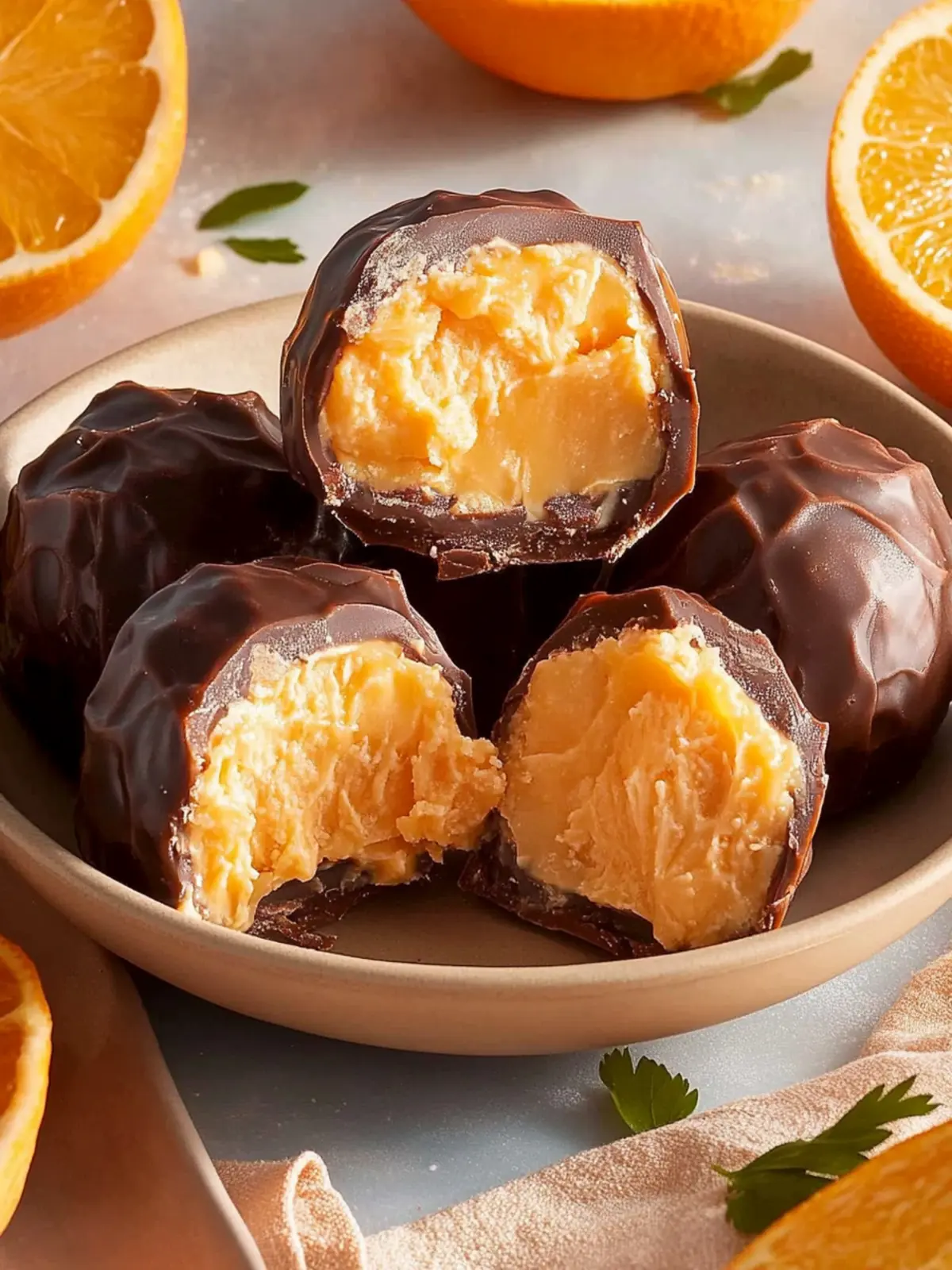 Orangen-Schoko-Pralinen für deine süße Auszeit 2 Orangen-Schoko-Pralinen