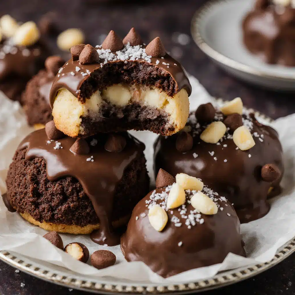 Rocher Plätzchen: Nougat & Schoko Kekse für Weihnachten 3 Rocher Plätzchen: Nougat & Schoko Kekse für Weihnachten