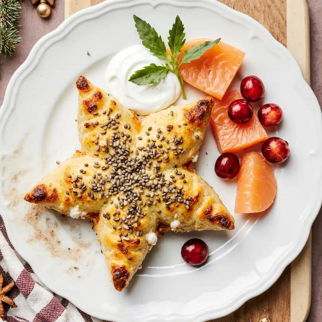 Blätterteigsterne mit Lachs – Einfach und lecker! 2 Blätterteigsterne mit Lachs – Einfach und lecker!