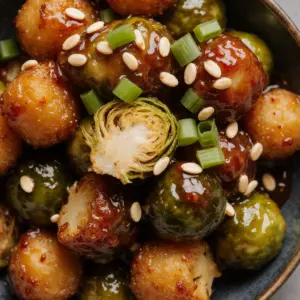 Honig Sriracha Rosenkohl: Süß-scharfer Genuss 2 Honig Sriracha Rosenkohl: Süß-scharfer Genuss