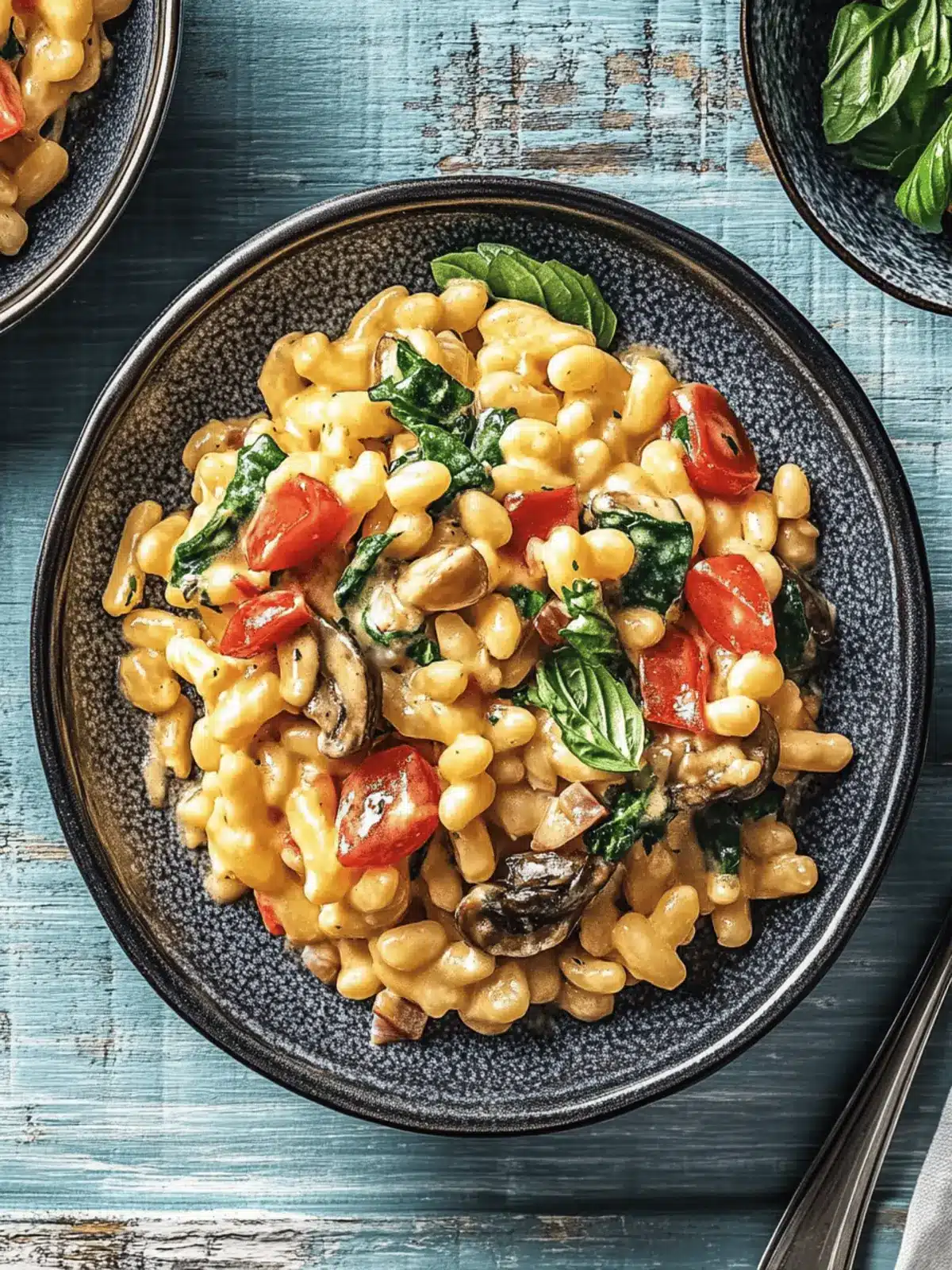 Leichte Spinat-Spätzle-Pfanne ganz einfach selber machen 5 Leichte Spinat-Spätzle-Pfanne