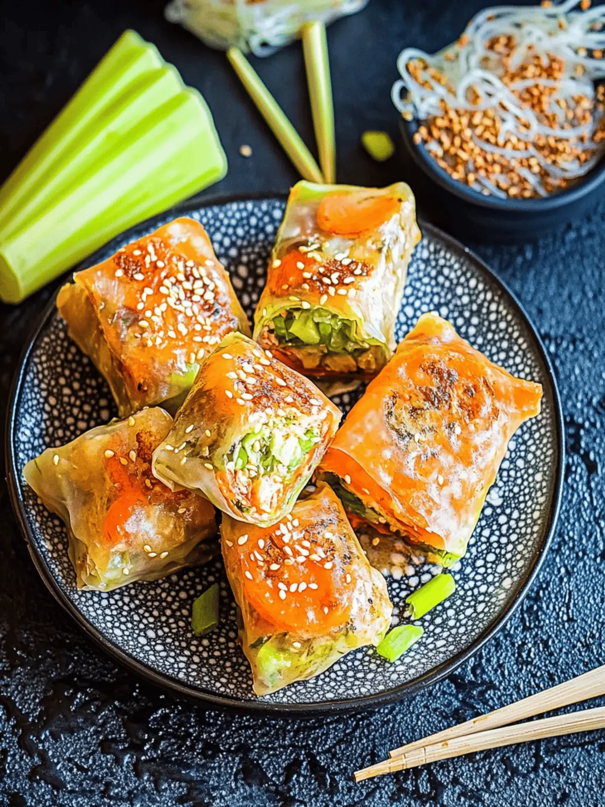 Knusprige Gemüsetaschen für gesunde Snacks 2 Knusprige Gemüsetaschen