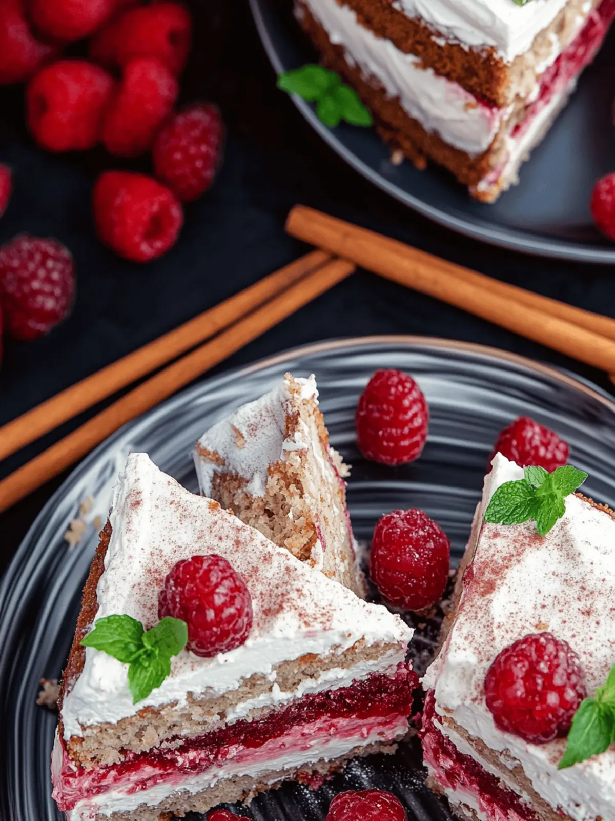 Spekulatiustorte mit Mascarponecreme und Zimtpflaumen 2 Spekulatiustorte mit Mascarponecreme und Zimtpflaumen