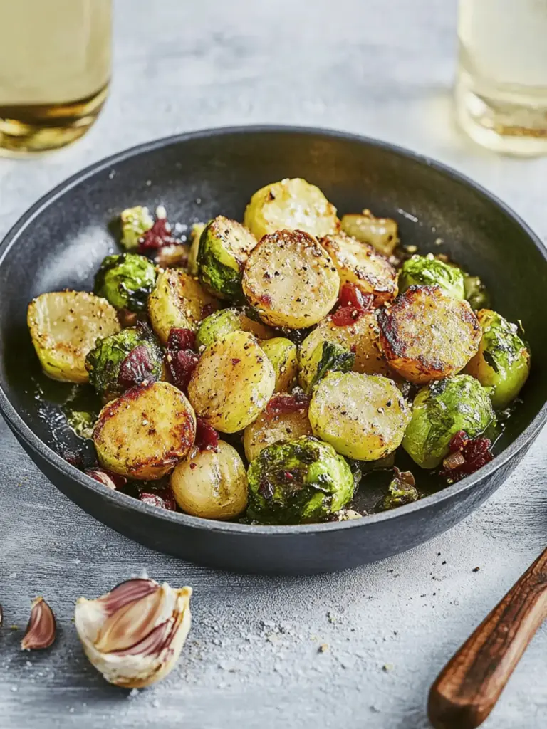 Rosenkohl Kartoffel Pfanne