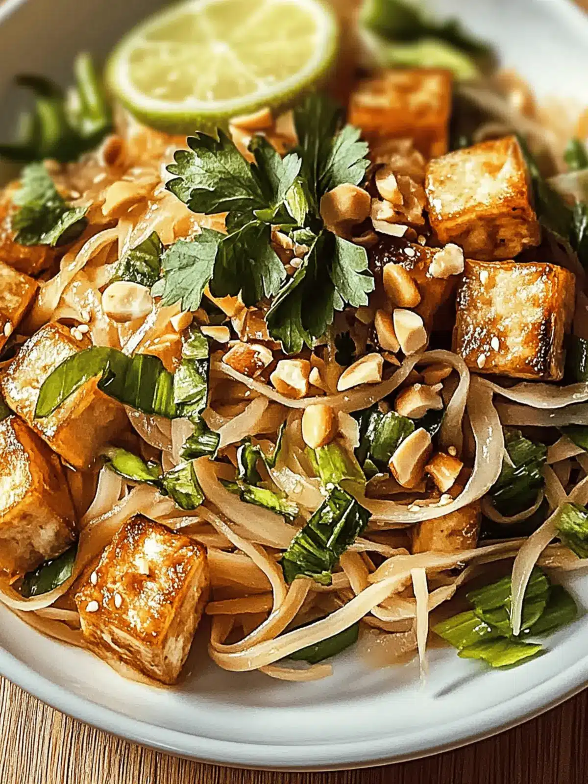 Veganes Tofu Pad Thai – Schnell und Lecker Kochen 3 Veganes Tofu Pad Thai
