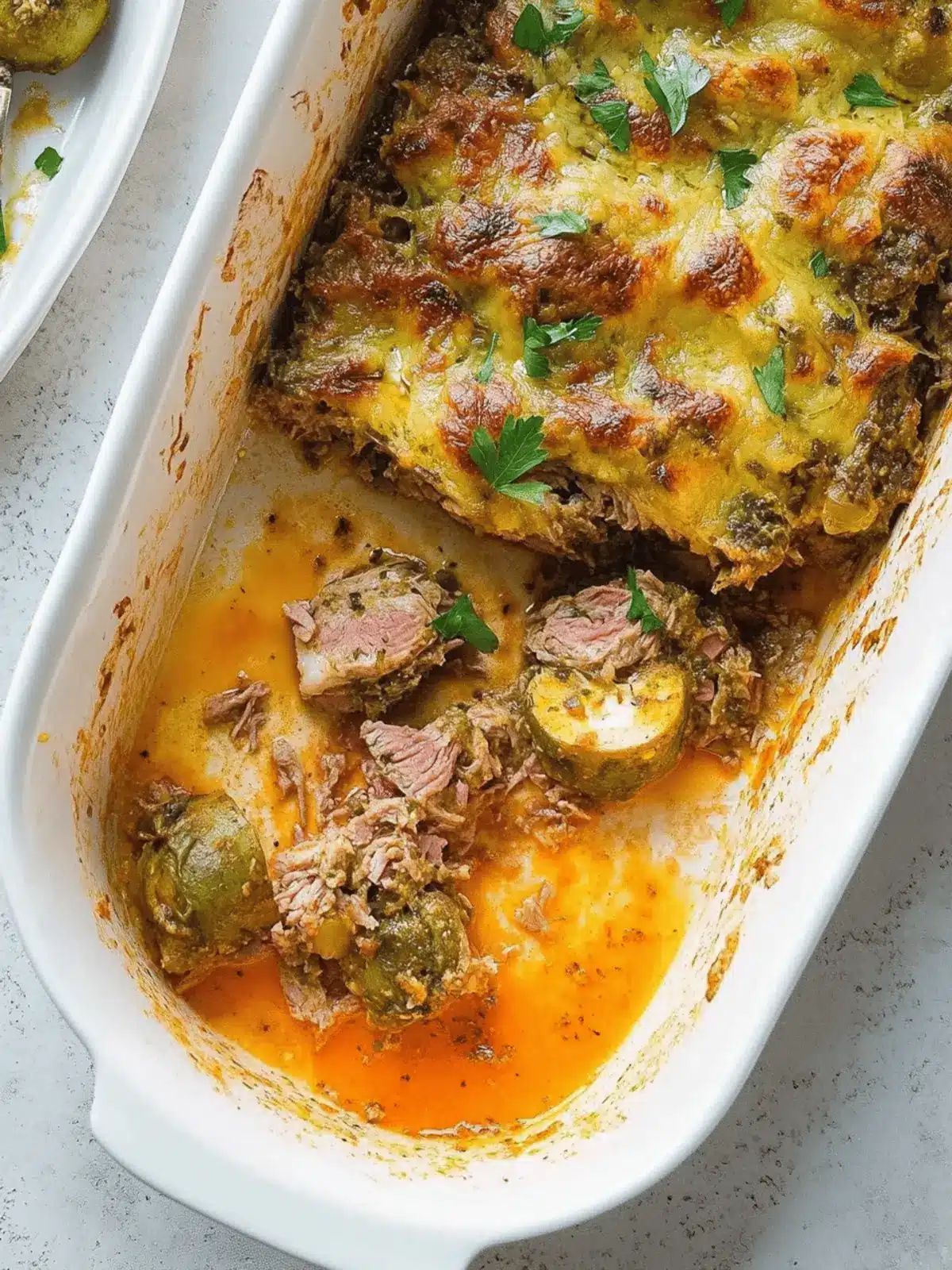 Rosenkohlauflauf mit Hackfleisch für gemütliche Abende 4 Rosenkohlauflauf mit Hackfleisch