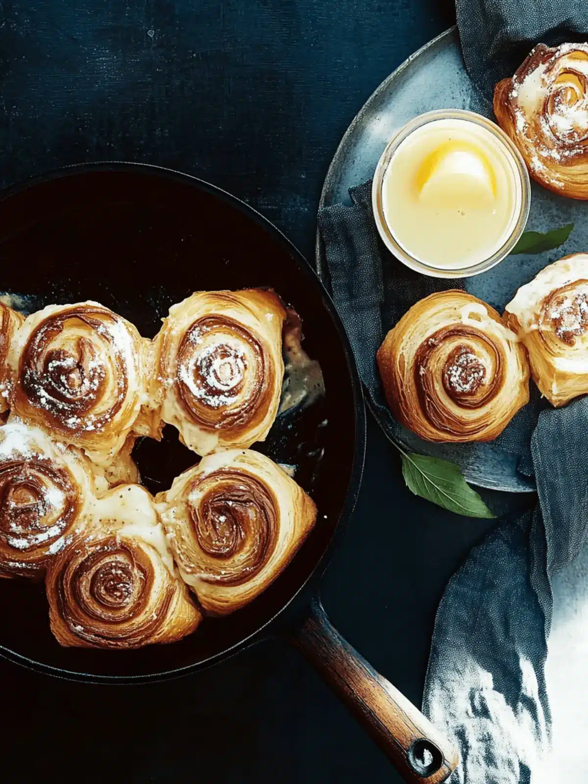 Himmlisch saftige Zimtschnecken für dein nächstes Frühstück 2 Zimtschnecken