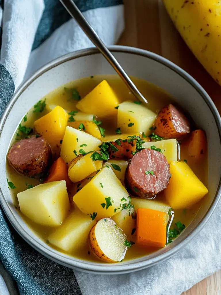 Einfache Steckrübeneintopf: Ein köstliches Winterrezept Einfache Steckrübeneintopf: Ein köstliches Winterrezept