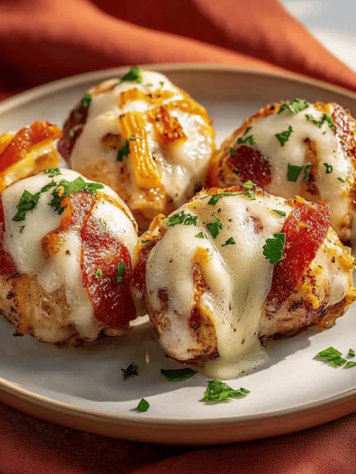 Speck umwickelte gefüllte Hähnchenbrust perfekt zubereiten 3 Speck umwickelte gefüllte Hähnchenbrust