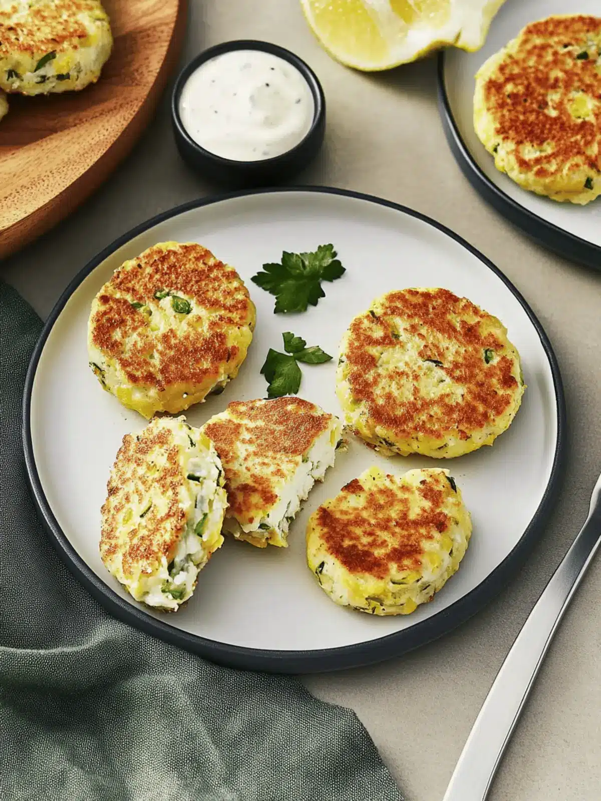 Leckere Gemüsebratlinge mit Kichererbsen selbstgemacht 4 Gemüsebratlinge mit Kichererbsen