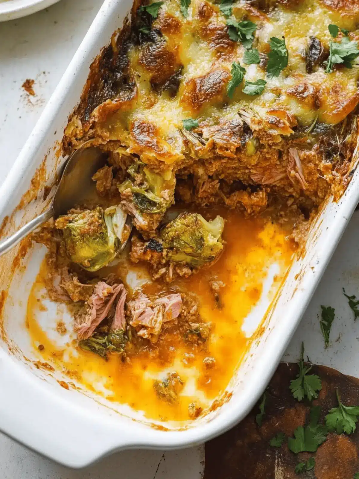 Rosenkohlauflauf mit Hackfleisch für gemütliche Abende 3 Rosenkohlauflauf mit Hackfleisch