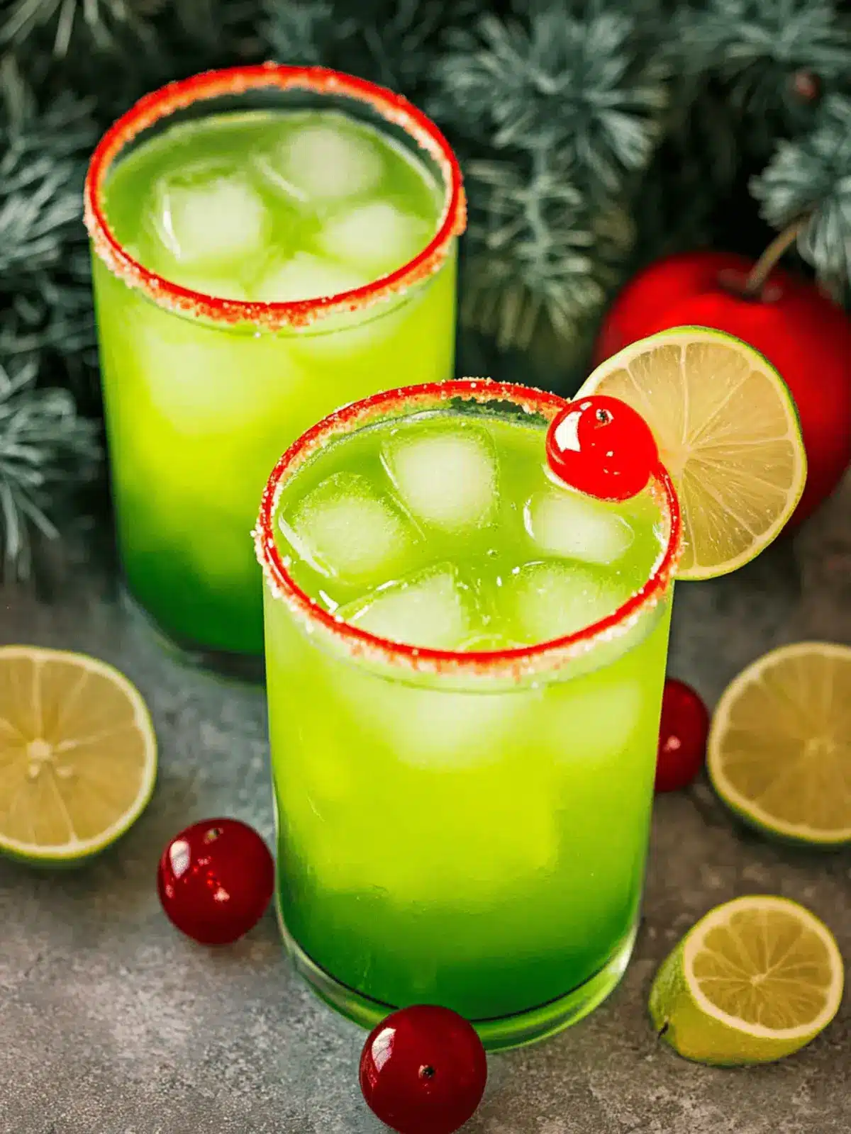 Festliche Grinch-Cocktail für fröhliche Feiertage 5 Festliche Grinch-Cocktail