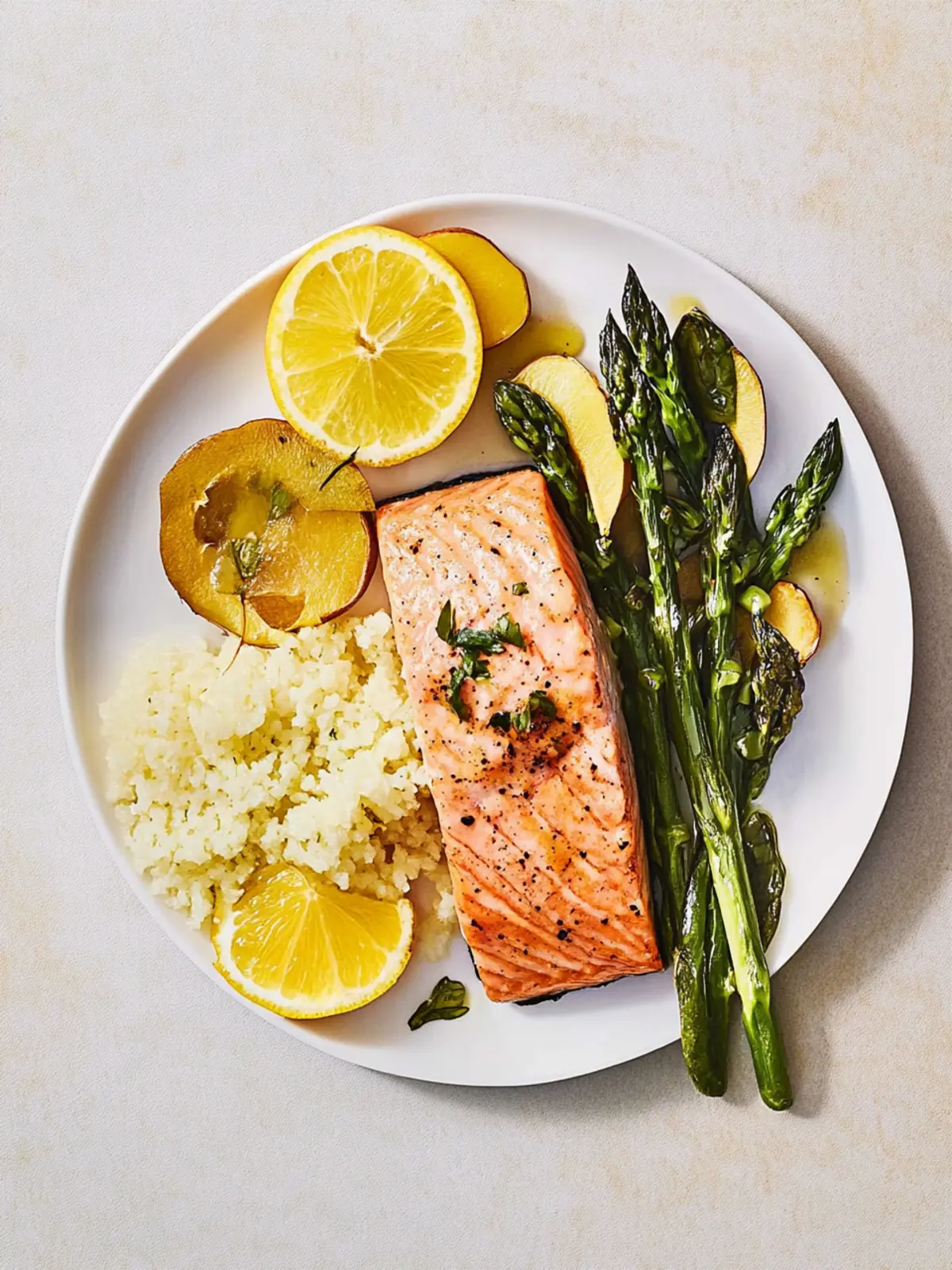 Zitronenlachs aus dem Ofen mit cremigem Kartoffelpüree 3 Zitronenlachs aus dem Ofen