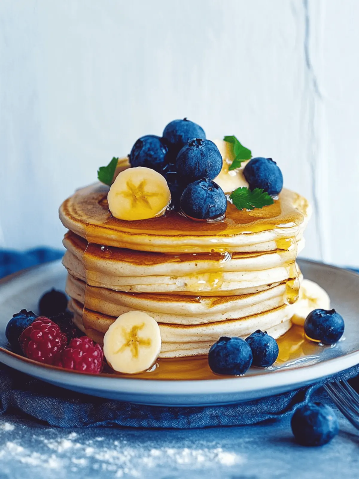 Joghurt-Pfannkuchen: Perfekt für dein Frühstück 4 Joghurt-Pfannkuchen