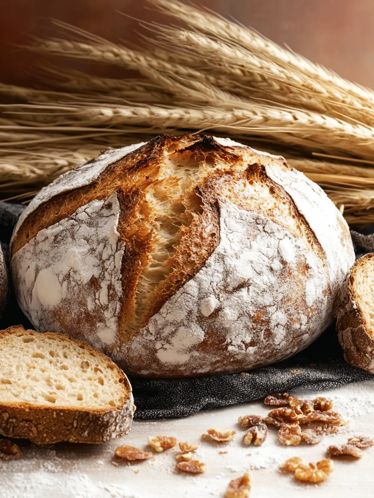 Hausbrot wie vom Bäcker selbst backen 2 Hausbrot wie vom Bäcker
