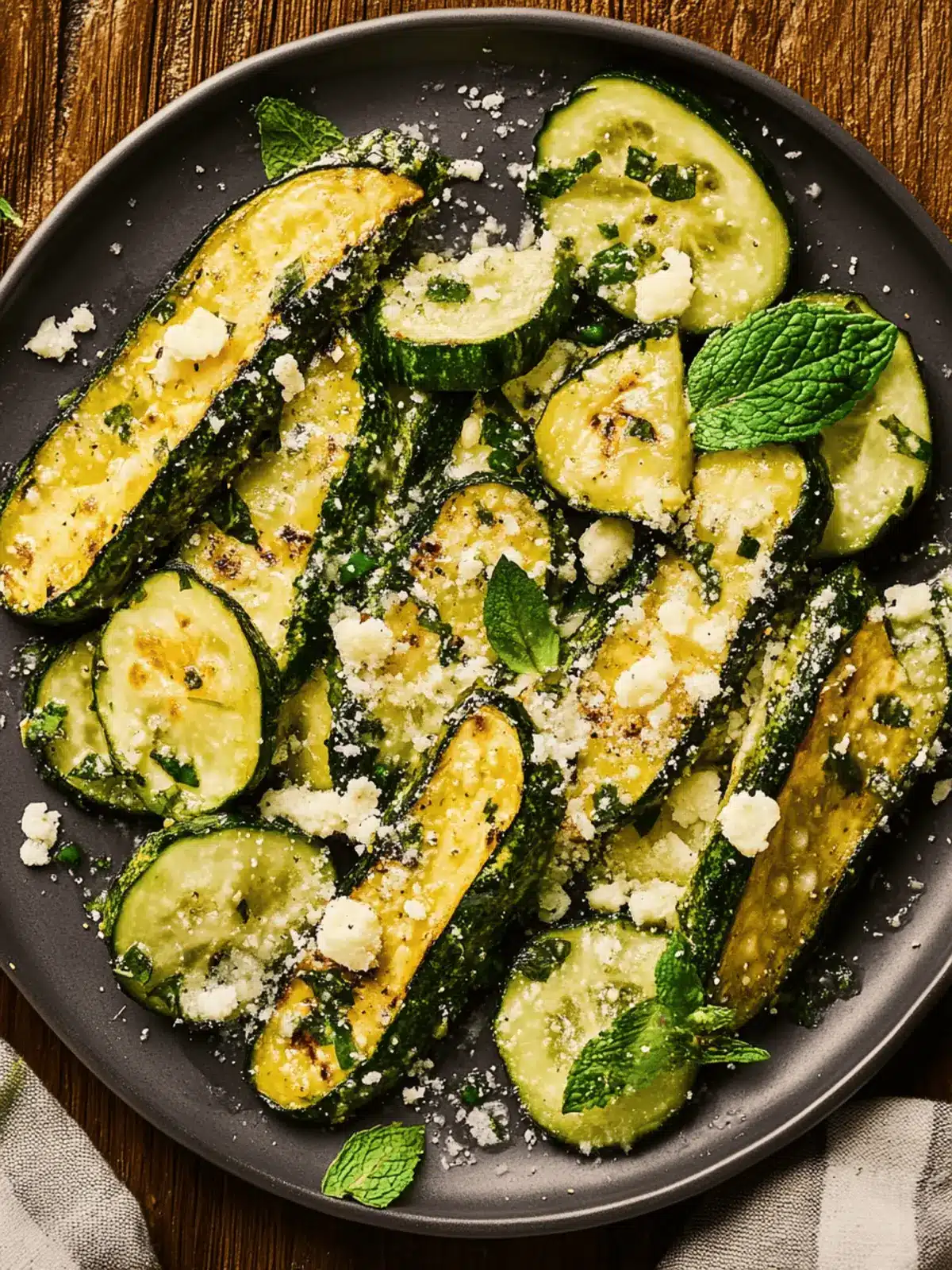 Marinierte & Gegrillte Zucchini-Planken für den Sommer 3 Marinierte & Gegrillte Zucchini-Planken