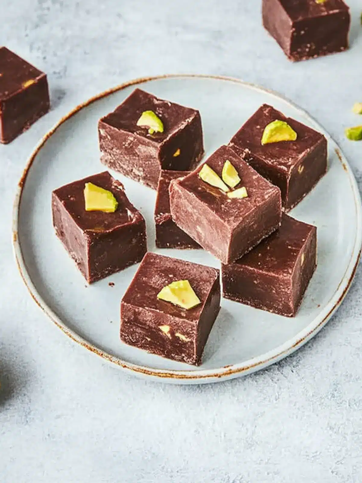 Schokoladen-Fudge mit 3 Zutaten für echte Genüsse 3 Schokoladen-Fudge