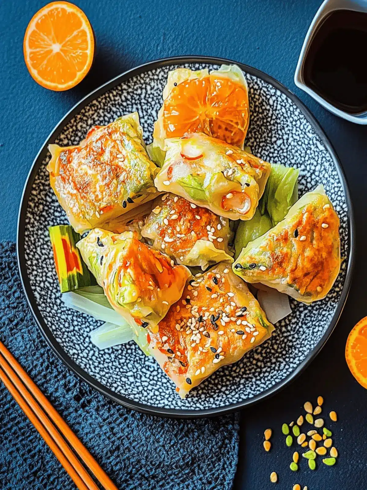 Knusprige Gemüsetaschen für gesunde Snacks 4 Knusprige Gemüsetaschen