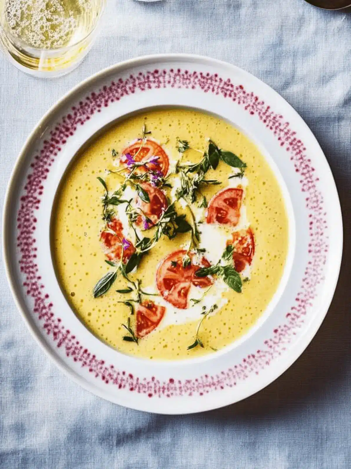 Cremige polnische Dill-Suppe für Gemütliche Abende 2 Cremige polnische Dill-Suppe