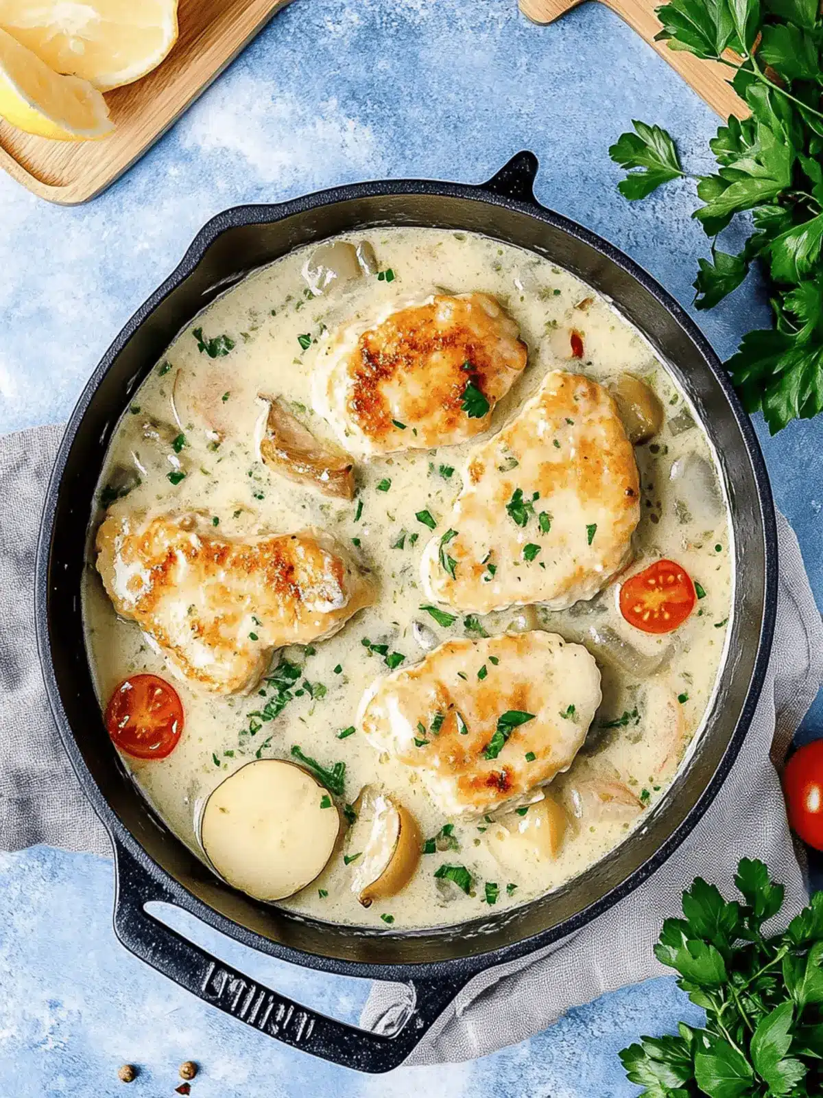 Hähnchenbrust in Sahnesauce schnell und lecker genießen 3 Hähnchenbrust in Sahnesauce