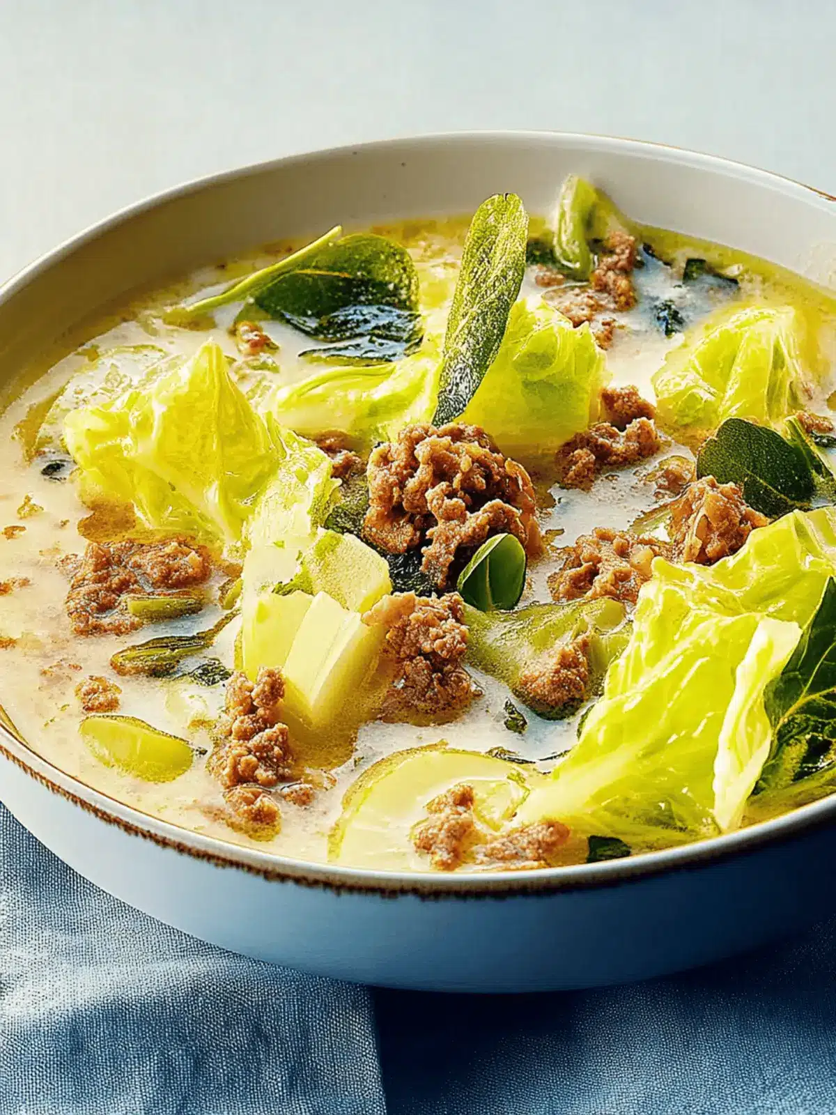 Käse Lauch Suppe Hackfleisch - Cremig und Herzhaft 4 Käse Lauch Suppe Hackfleisch