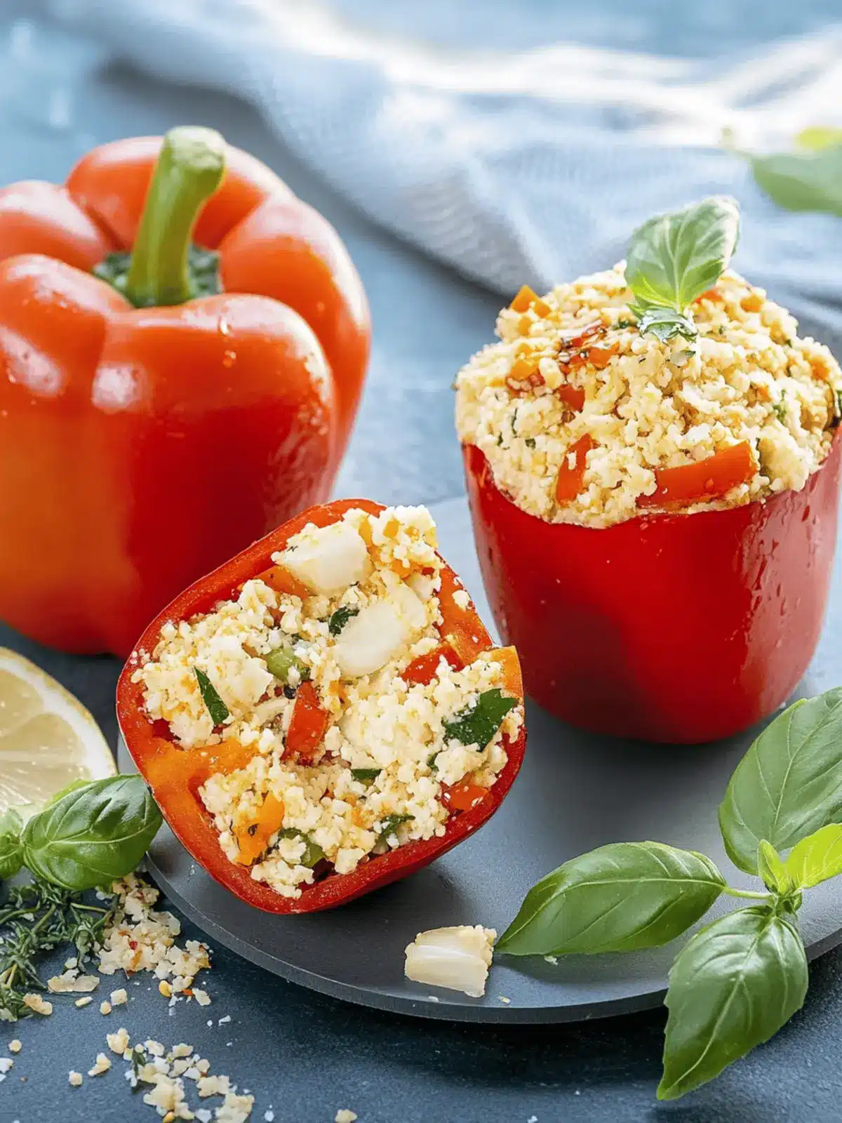 Gefüllte Paprika Türkischer Art: Ein Genuss für Zuhause 2 Stuffed peppers in Turkish style