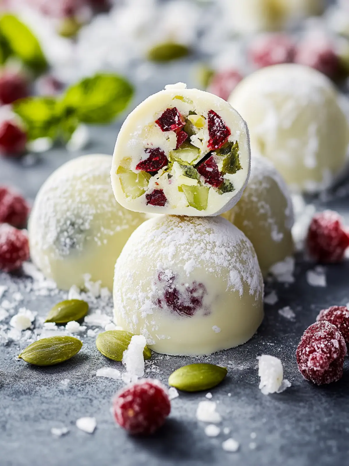 Verführerische Weihnachtspralinen ohne Backen 5 Weihnachtspralinen