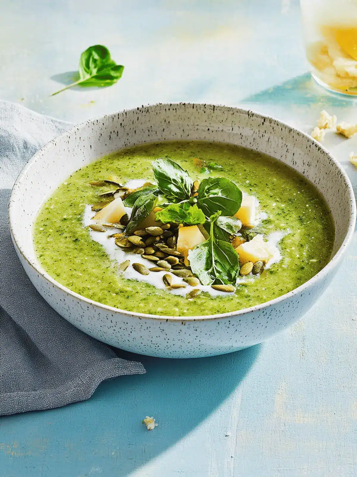 Cremige Brokkoli-Suppe mit extra Protein 5 Cremige Brokkoli-Suppe