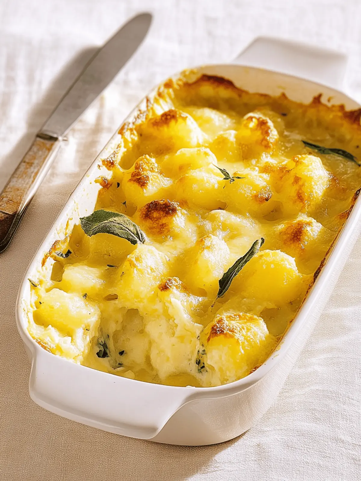 Überbackene Gnocchi mit Käse für herzlichen Genuss 3 Überbackene Gnocchi mit Käse für herzlichen Genuss