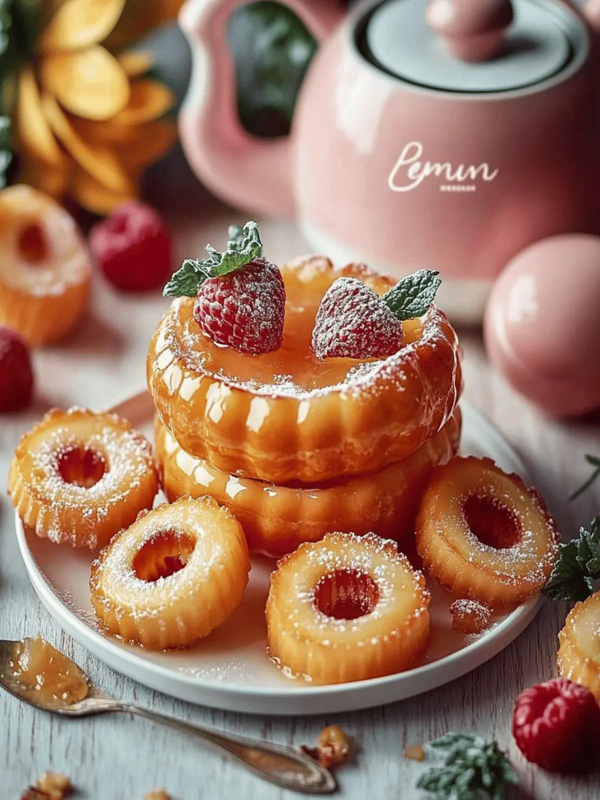 Airfryer Apfelringe mit Zimt für süßen Crunch 3 Airfryer Apfelringe mit Zimt