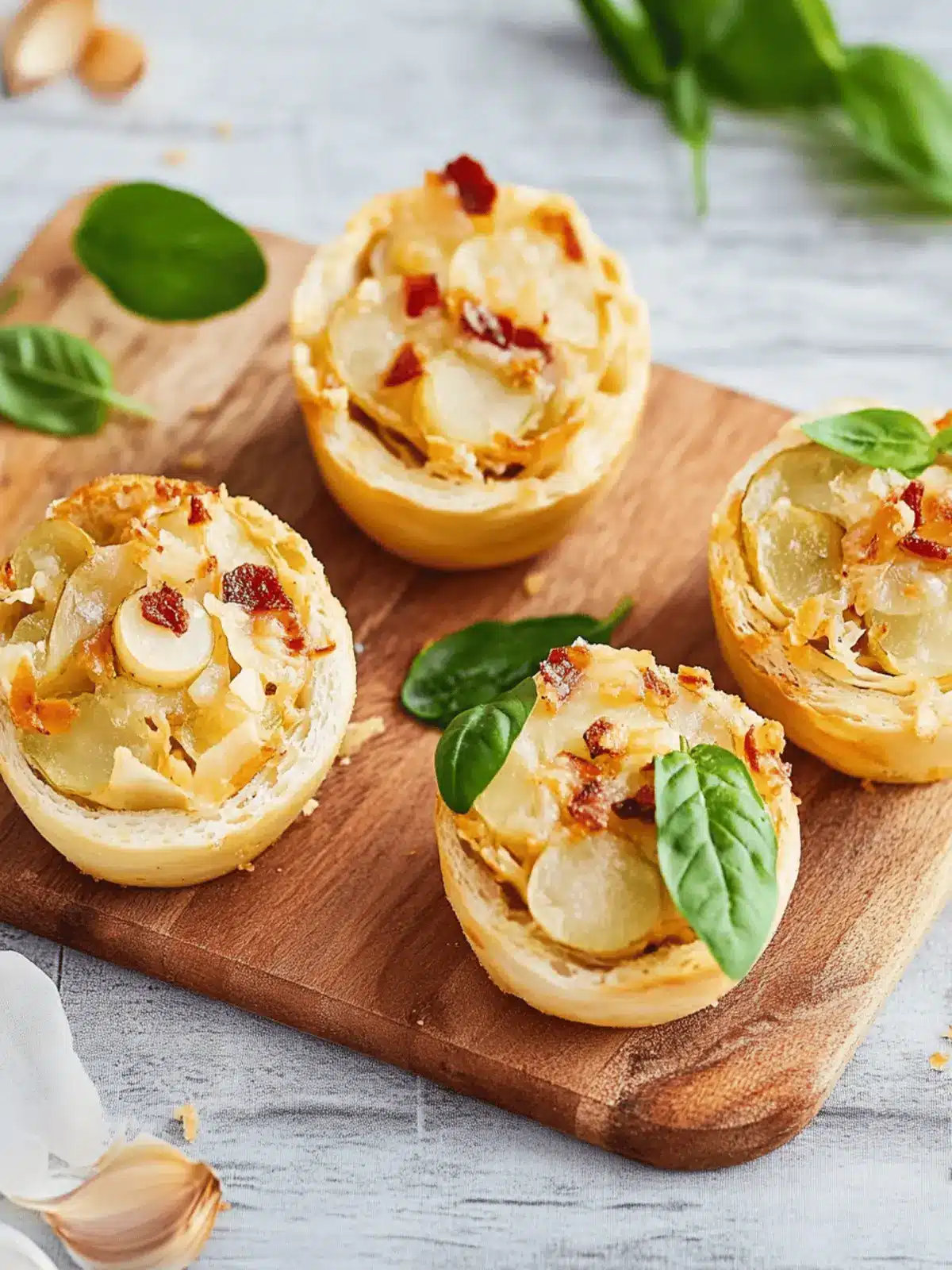 Zwiebelkuchen-Muffins – Herzhaft für alle Gelegenheiten 3 Zwiebelkuchen-Muffins