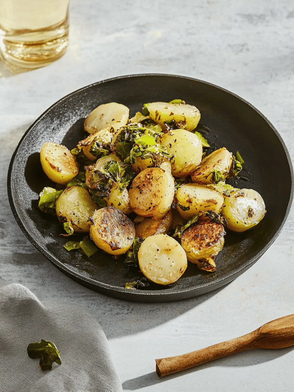 Rosenkohl Kartoffel Pfanne