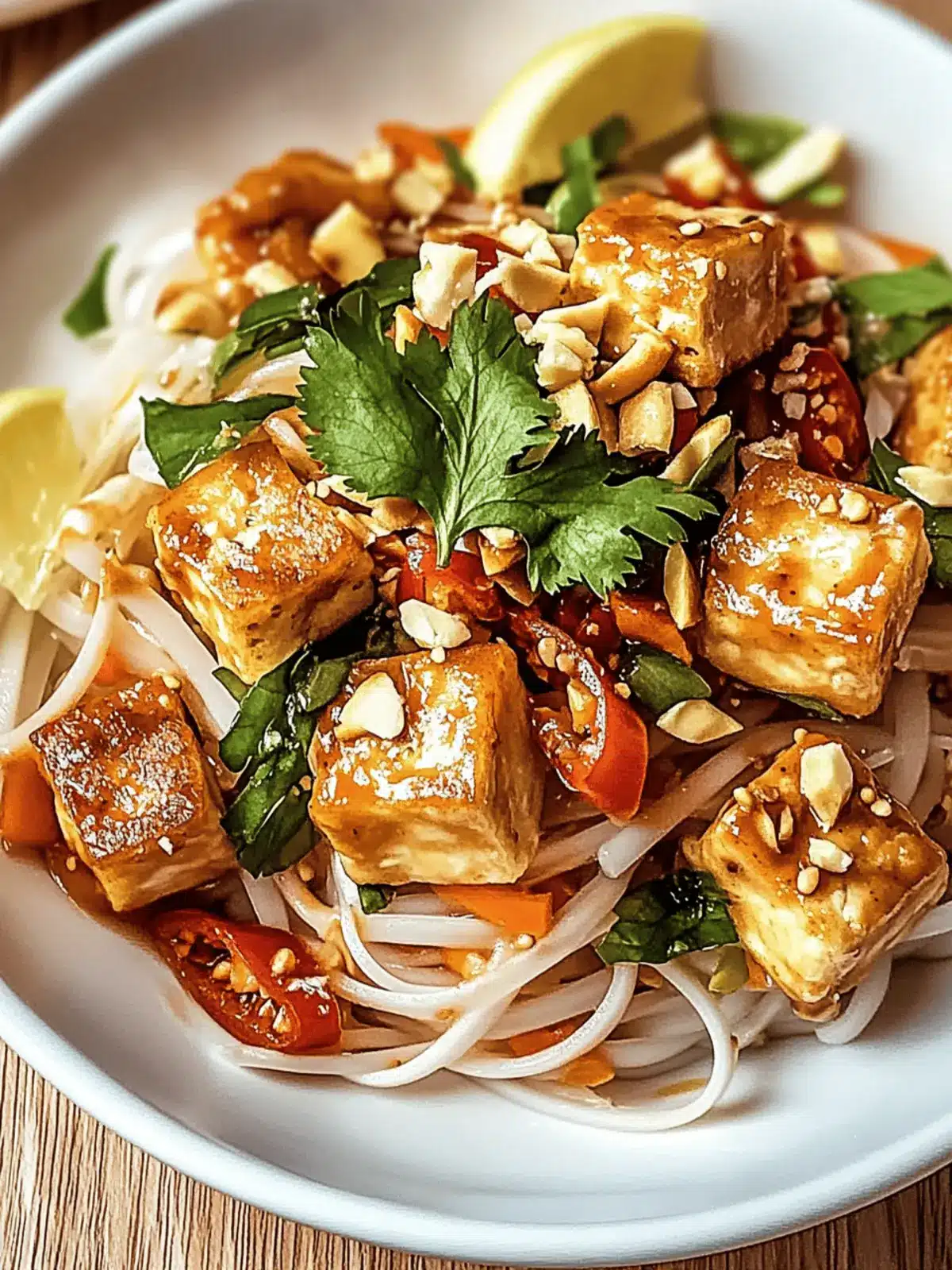 Veganes Tofu Pad Thai – Schnell und Lecker Kochen 5 Veganes Tofu Pad Thai