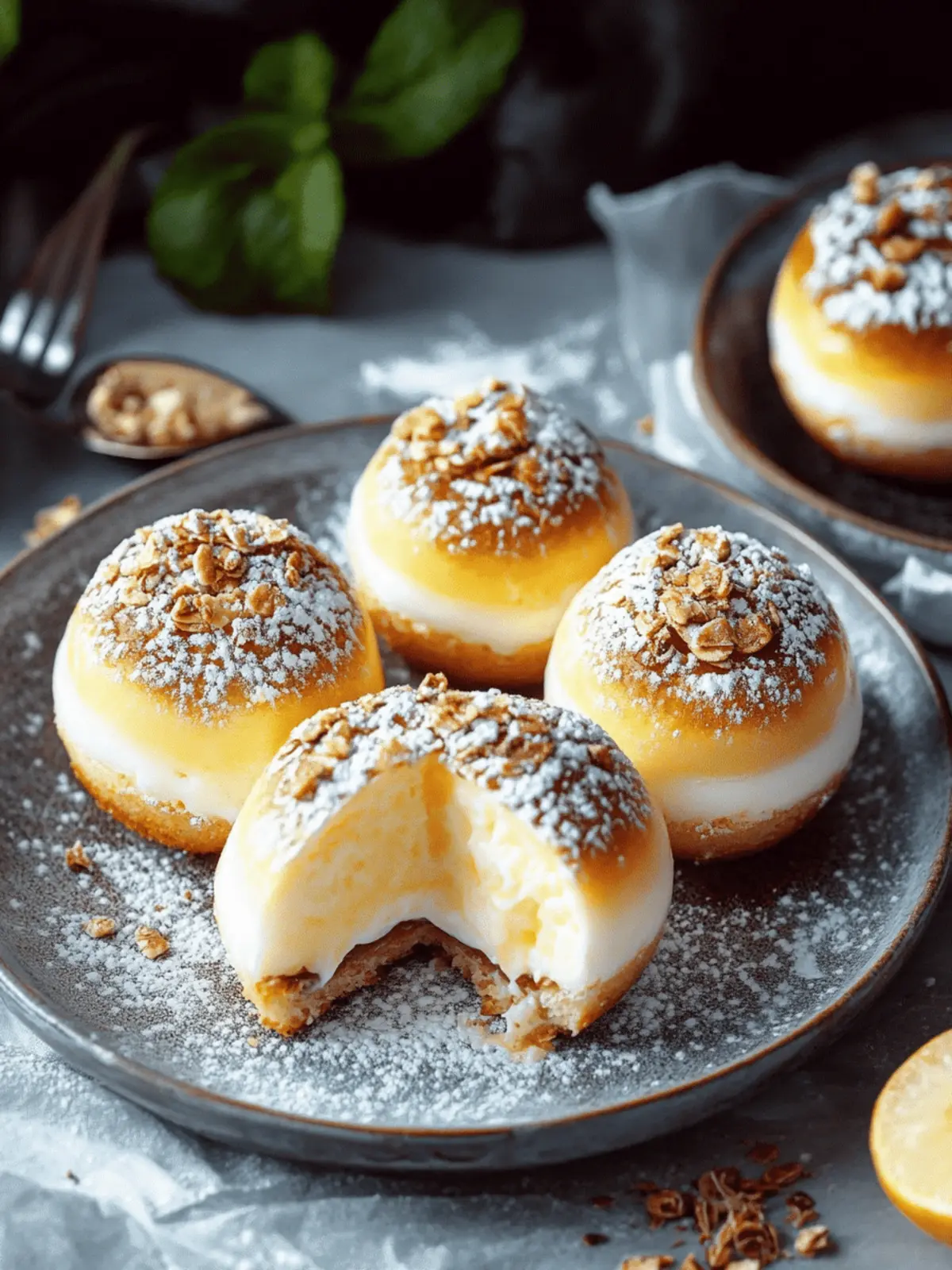 Cremige Käsekuchen-Kugeln schnell und einfach zubereitet 4 Cremige Käsekuchen-Kugeln