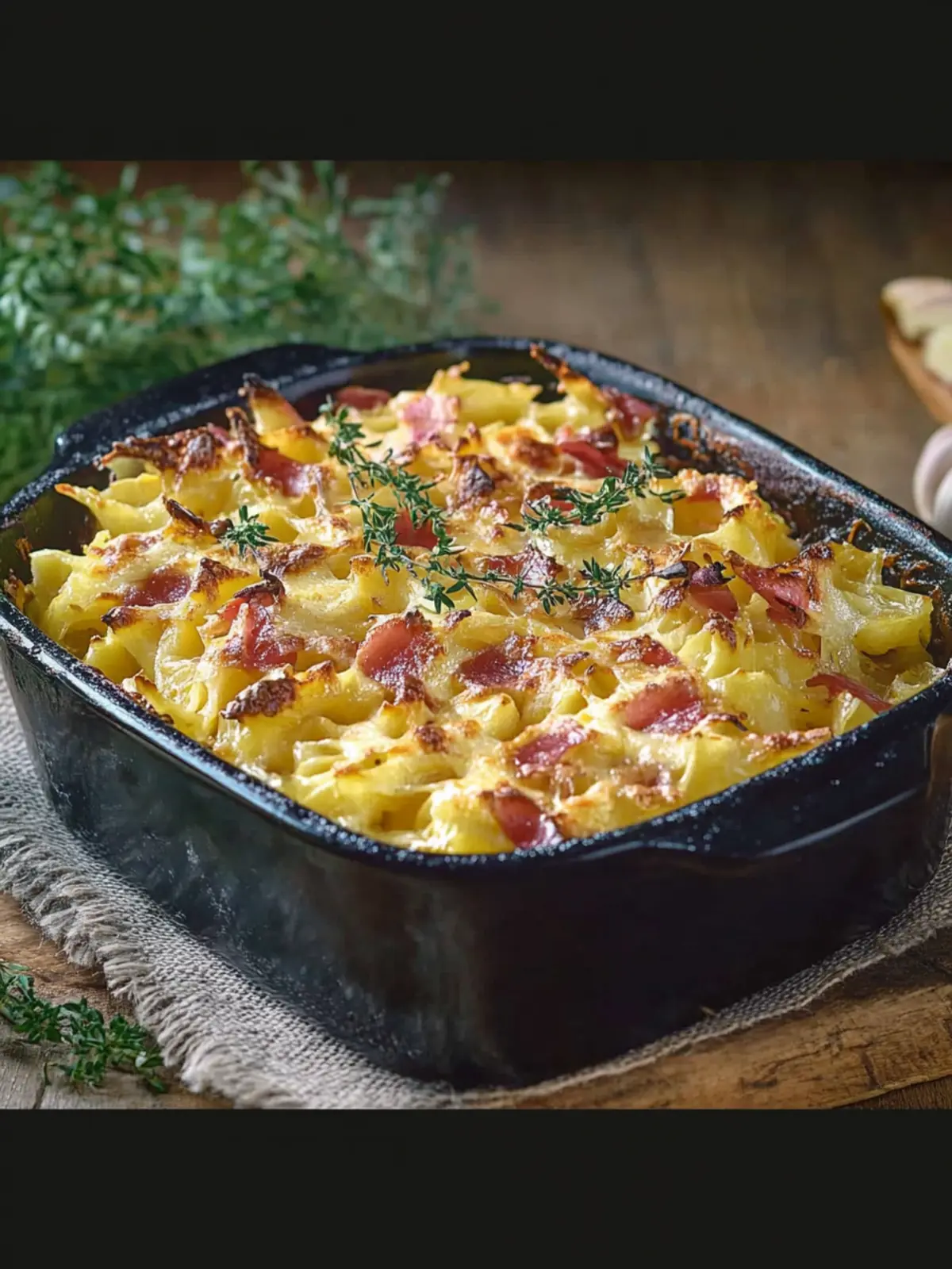 Spätzle-Auflauf mit Schinken: Ein Familienliebling 5 Spätzle-Auflauf mit Schinken