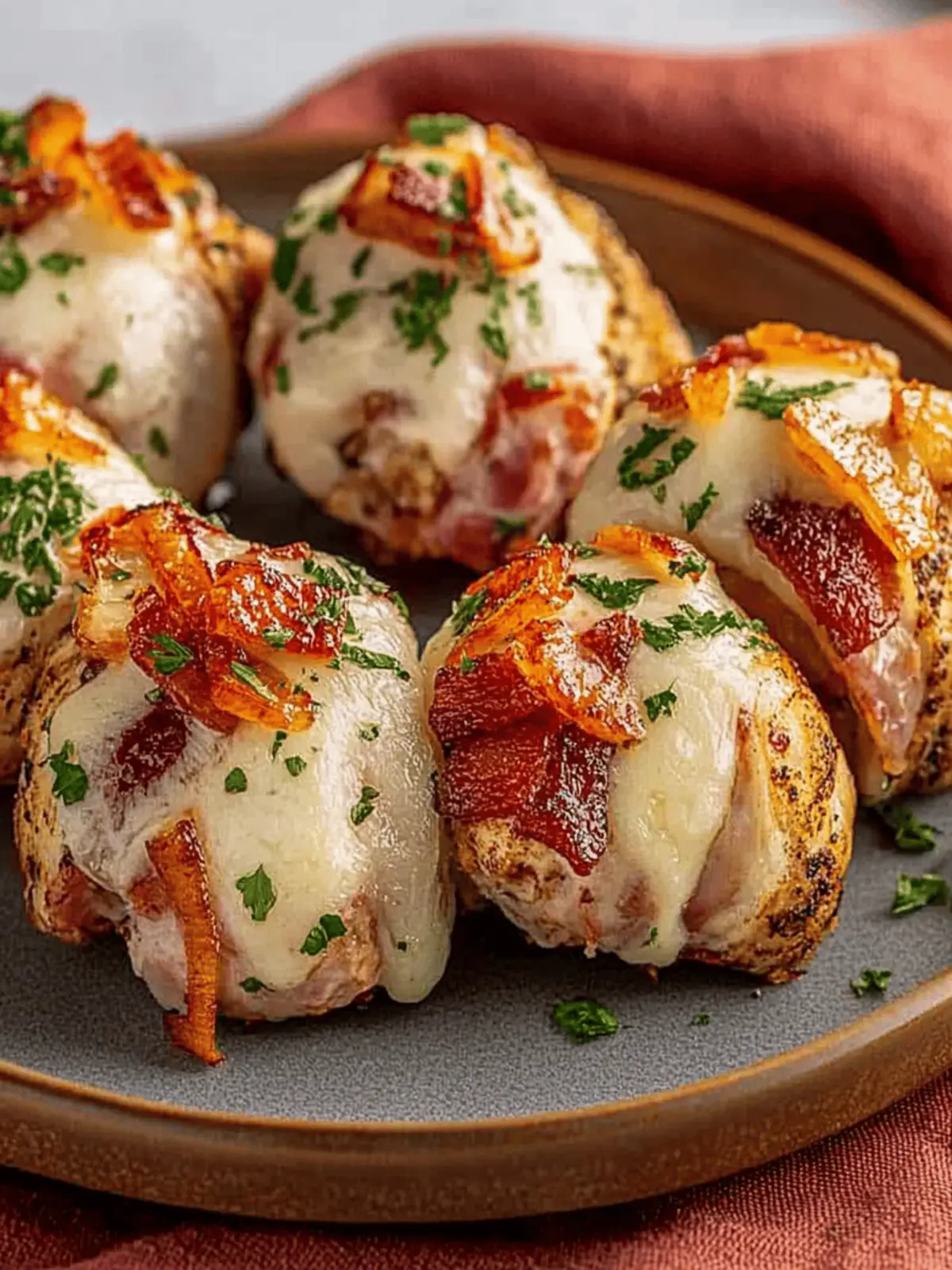 Speck umwickelte gefüllte Hähnchenbrust perfekt zubereiten 5 Speck umwickelte gefüllte Hähnchenbrust