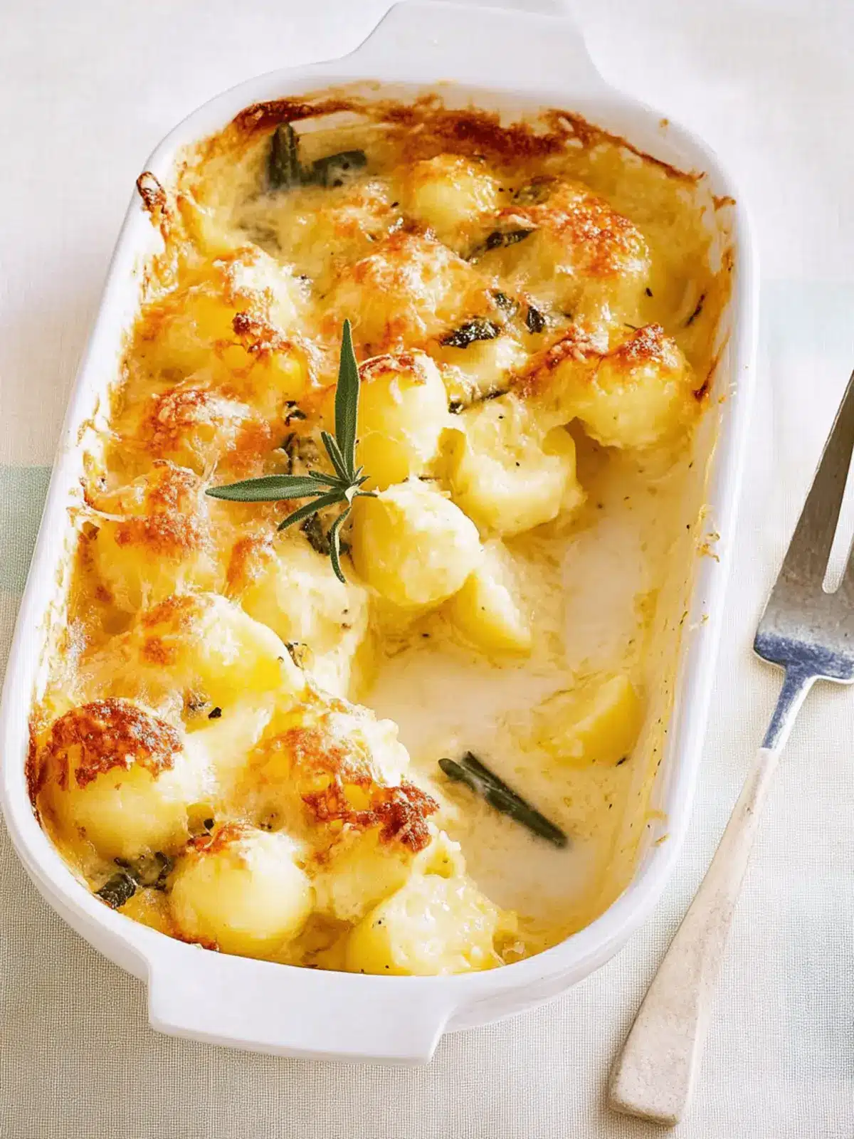 Überbackene Gnocchi mit Käse für herzlichen Genuss 4 Überbackene Gnocchi mit Käse für herzlichen Genuss