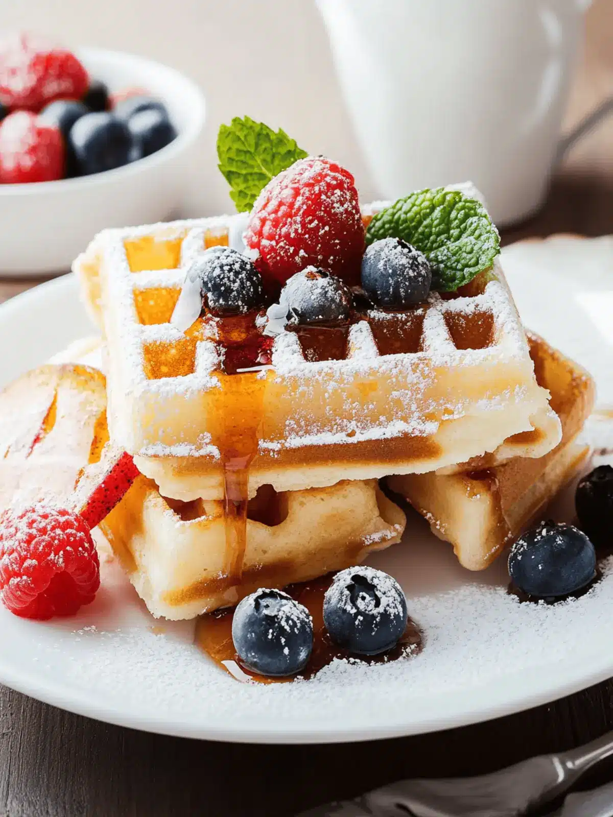 Käsekuchen Waffeln für den perfekten Genuss 2 Käsekuchen Waffeln