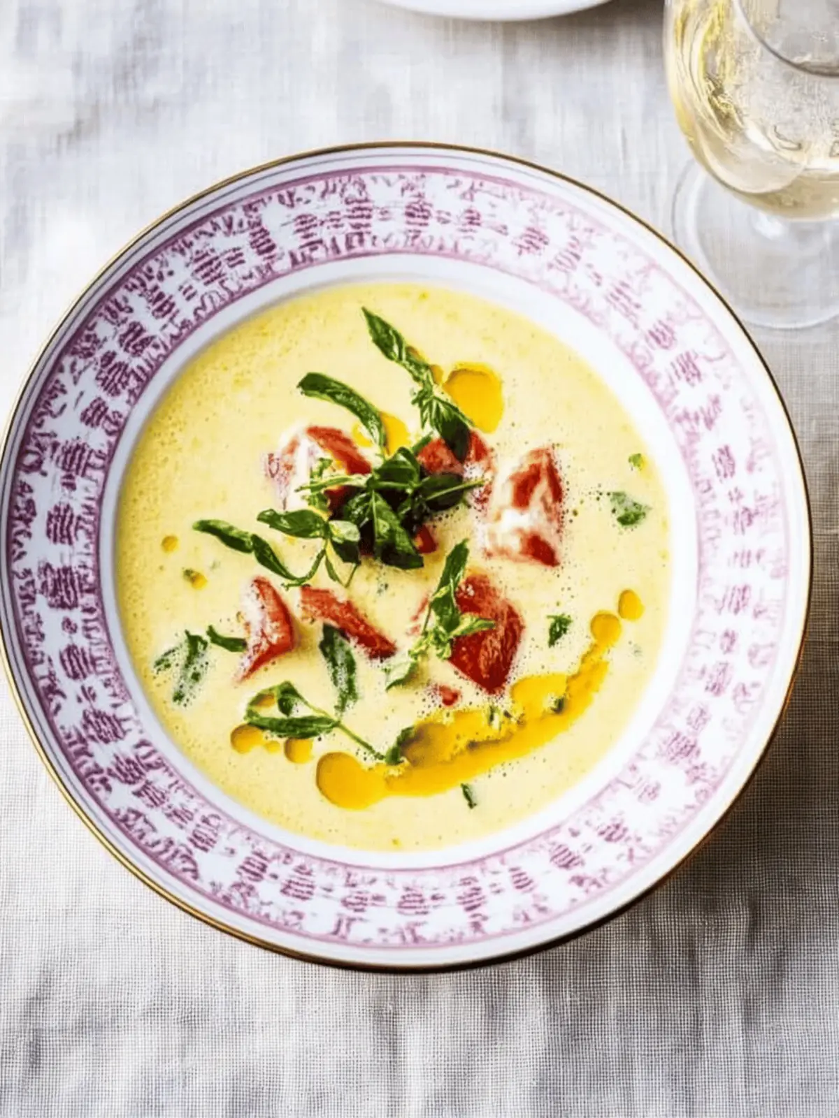 Cremige polnische Dill-Suppe für Gemütliche Abende 4 Cremige polnische Dill-Suppe