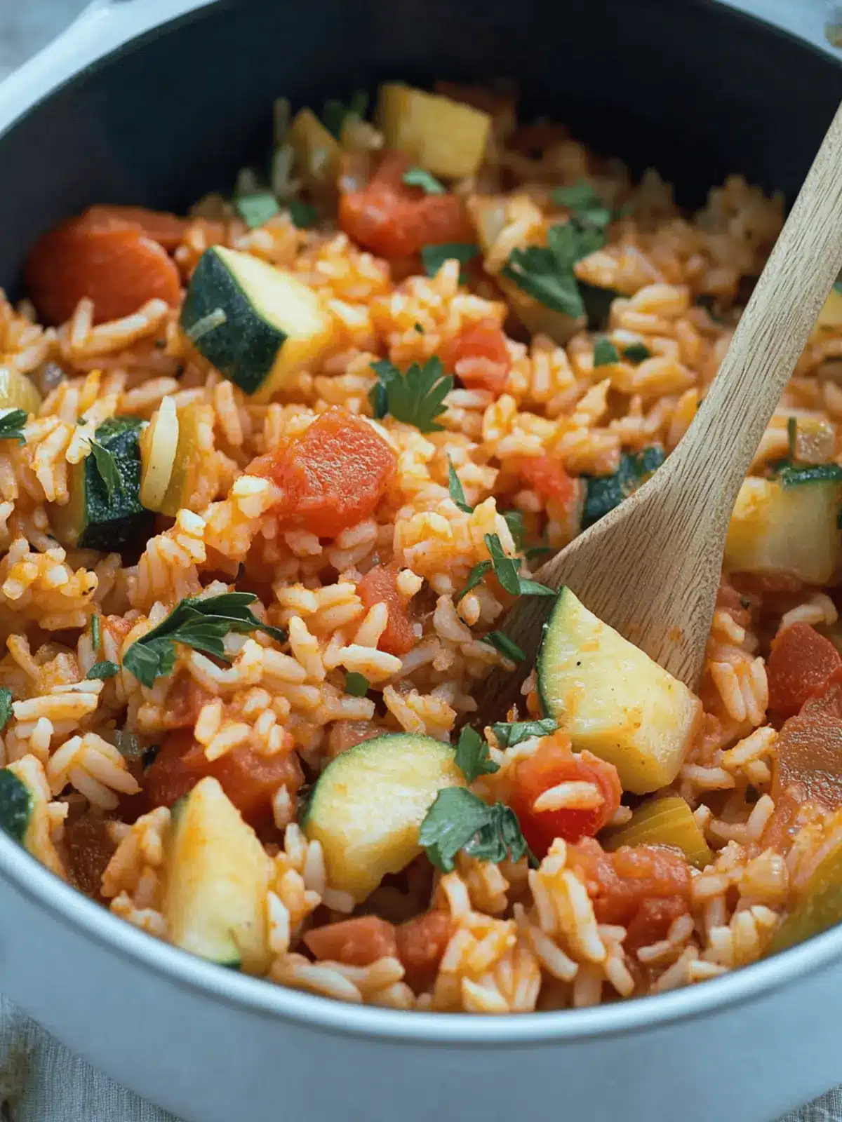 Gemüsepfanne mit Reis: Schnell und gesund genießen 2 Gemüsepfanne mit Reis