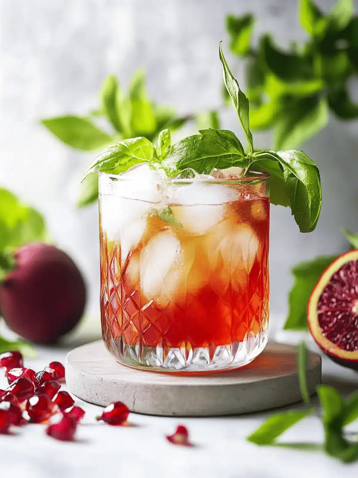 Erfrischende Weihnachtslimonade mit Granatapfel 5 Weihnachtslimonade mit Granatapfel