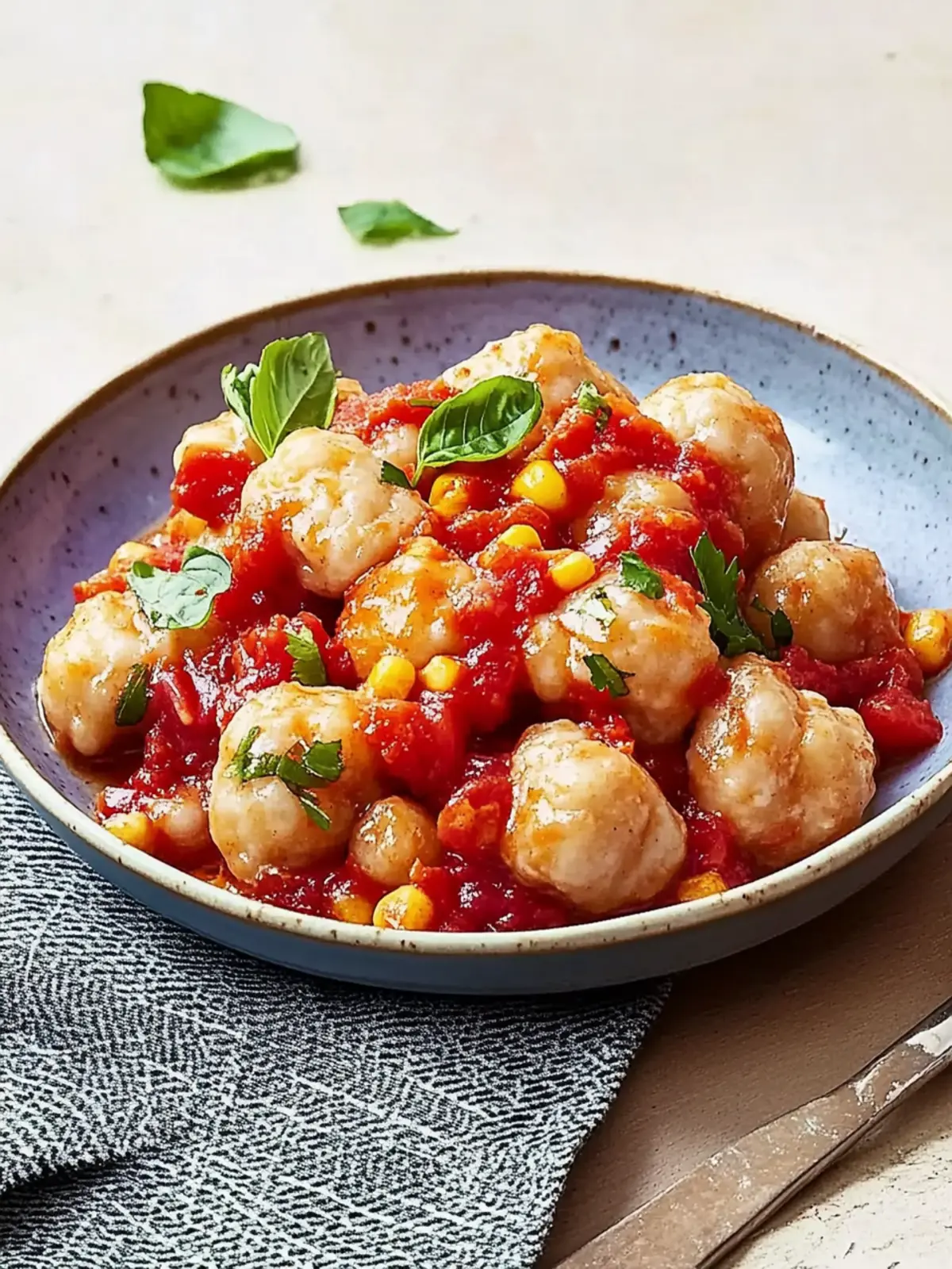 Knödelauflauf mit Linsenbolognese für Genießer 3 Knödelauflauf mit Linsenbolognese