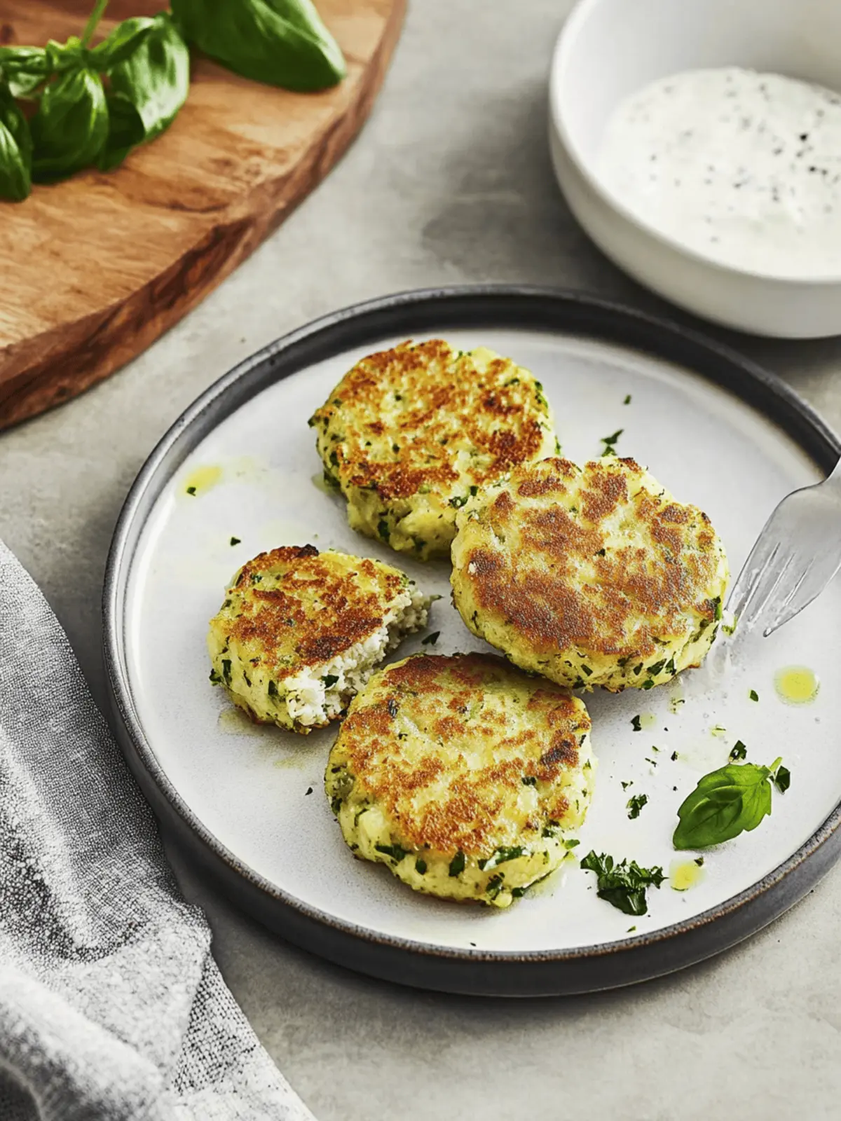 Leckere Gemüsebratlinge mit Kichererbsen selbstgemacht 3 Gemüsebratlinge mit Kichererbsen