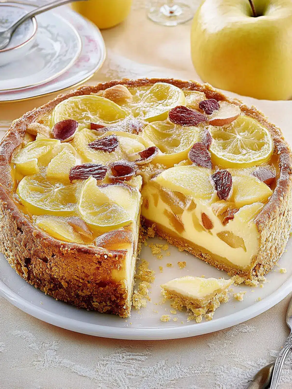 Nussiger Bratapfelkuchen für festliche Genussmomente 3 Nussiger Bratapfelkuchen