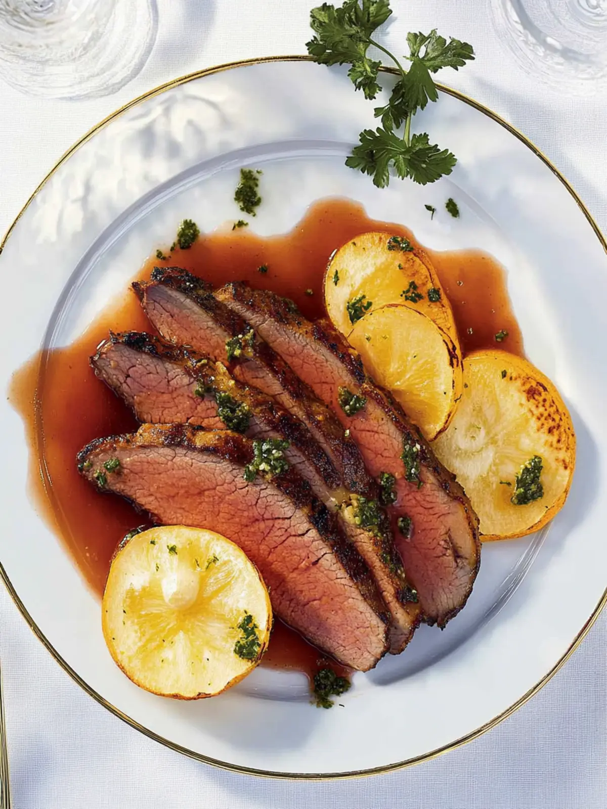 Saftiger Schmorbraten mit viel Sauce für Genießer 4 Saftiger Schmorbraten mit viel Sauce