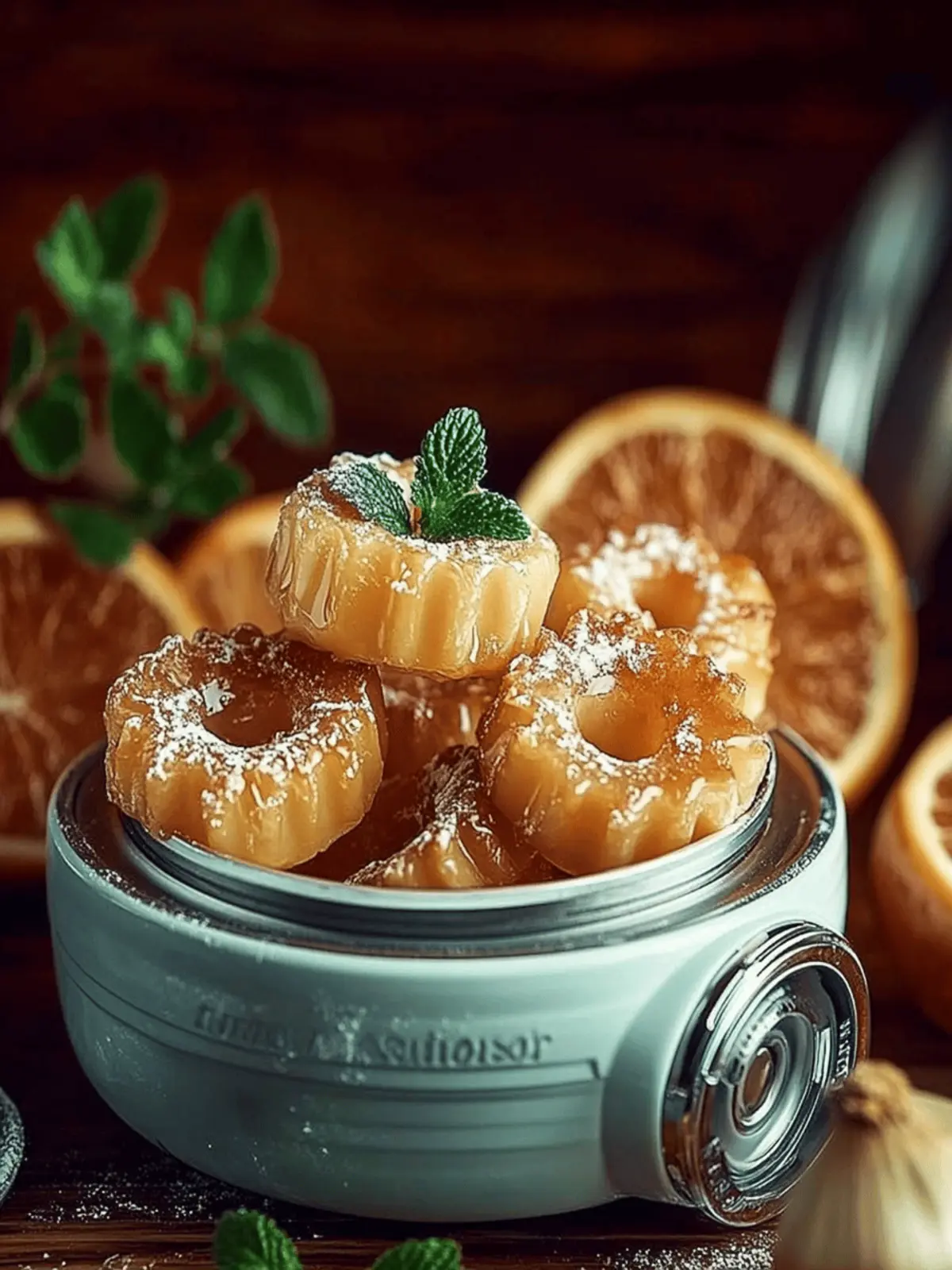 Airfryer Apfelringe mit Zimt