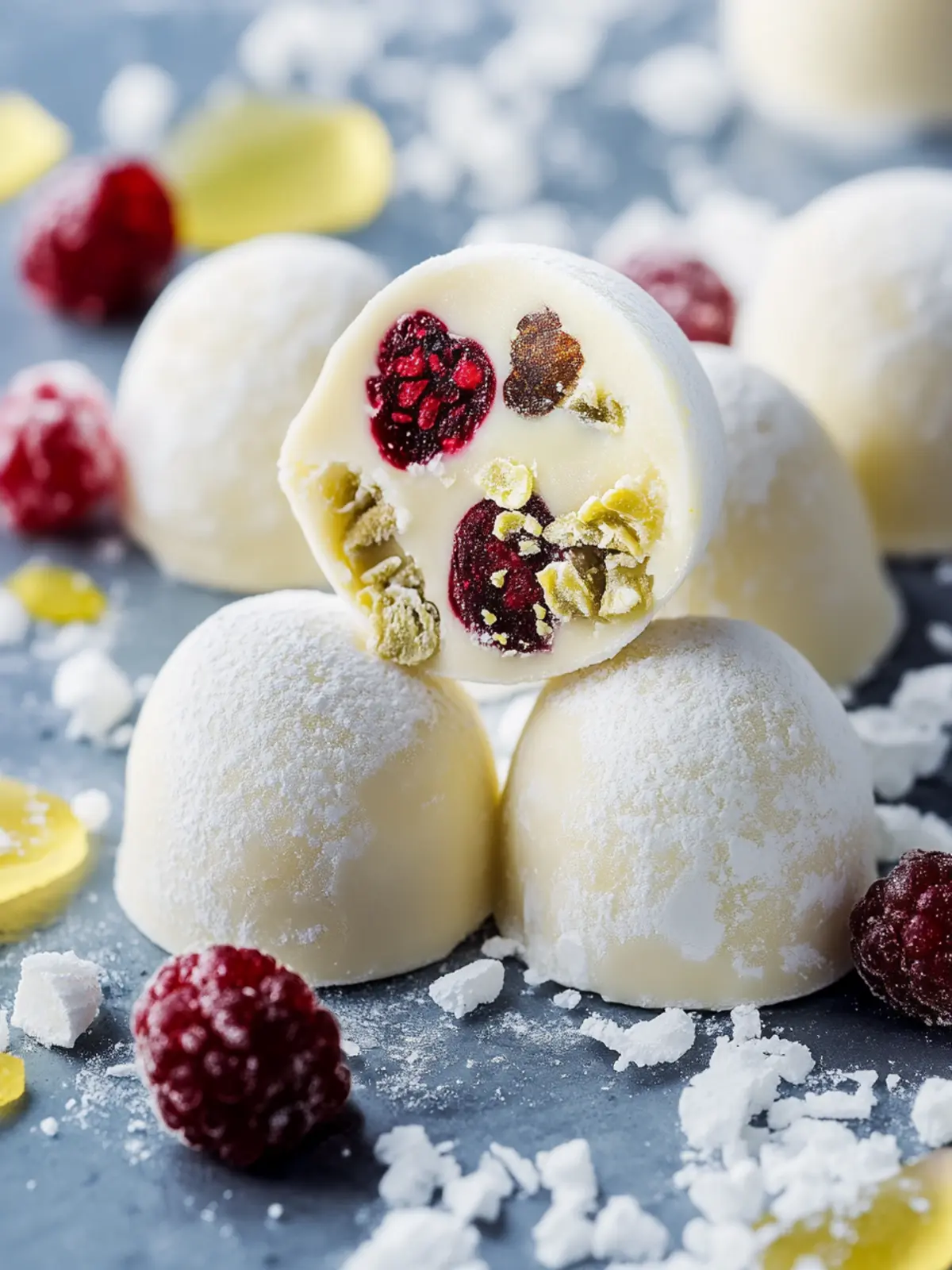 Verführerische Weihnachtspralinen ohne Backen 3 Weihnachtspralinen