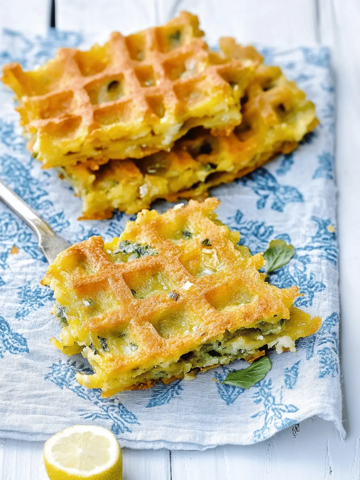 Gemüsewaffeln: Knusprige Leckerei für jeden Tag 3 Gemüsewaffeln