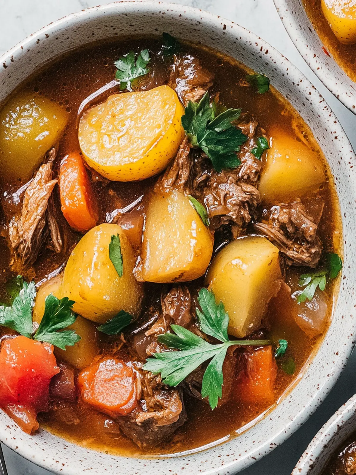 Omas einfacher Rindereintopf mit Kartoffeln und Möhren 5 Omas einfacher Rindereintopf mit Kartoffeln und Möhren