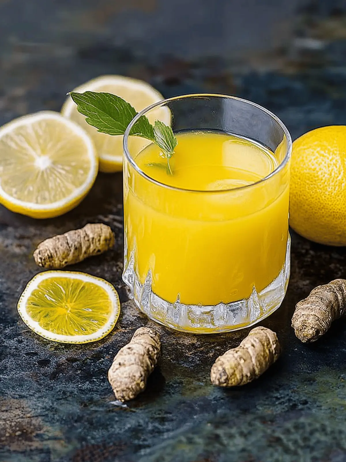 Ingwer Kurkuma Shots für dein Immunsystem 5 Ingwer Kurkuma Shots